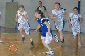 Minik Kızlar Basketbol Ligi  başladı