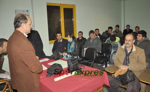 Voleybol hakemlerine seminer verildi