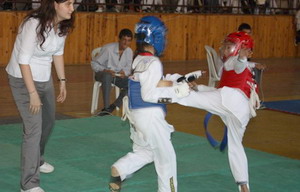 Minikler Taekwondocular Arifiyede kapıştı