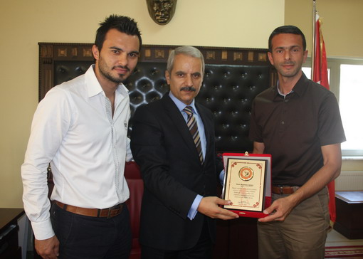 Vali Aksoy dan SAFD’ye veda ziyareti