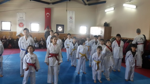 Taekwondo'da terfi zamanı