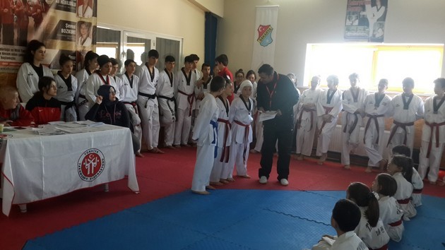 Taekwondo'da terfi zamanı