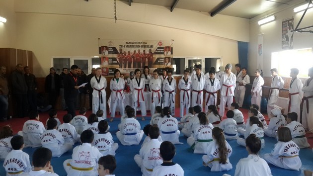 Taekwondo'da terfi zamanı