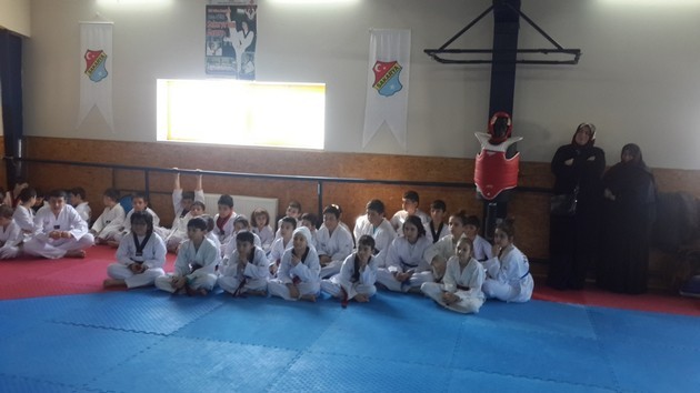 Taekwondo'da terfi zamanı