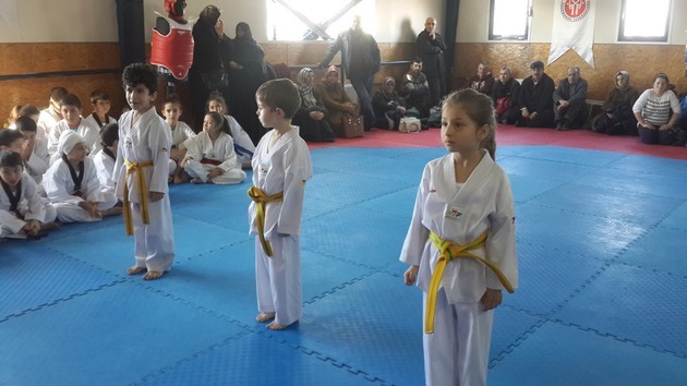 Taekwondo'da terfi zamanı
