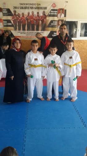 Taekwondo'da terfi zamanı