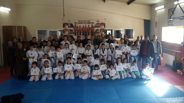 Taekwondo'da terfi zamanı
