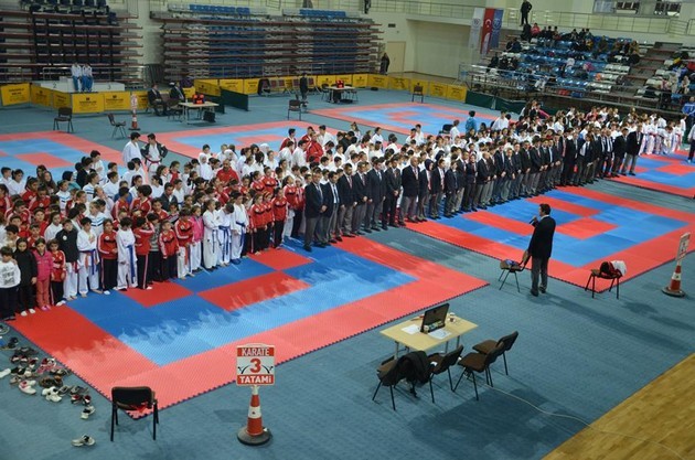 Karate'de Şehitler Anıldı