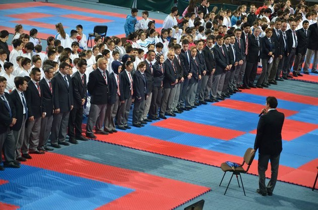 Karate'de Şehitler Anıldı