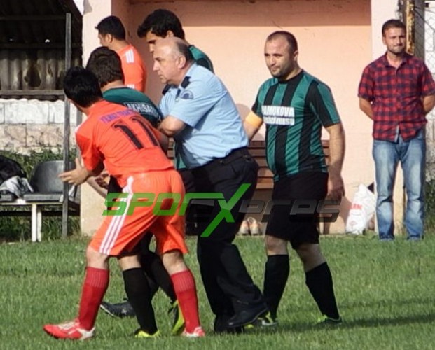 Olaylı maç Kemaliyespor'un 4-3