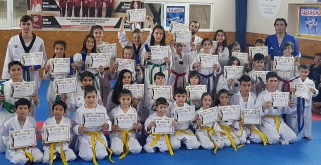 Taekvando'da Terfi Heyecanı Yaşandı