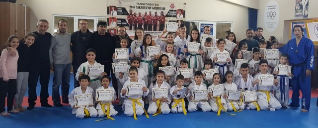 Taekvando'da Terfi Heyecanı Yaşandı