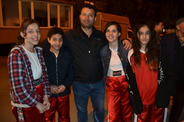 Şampiyona davullu zurnalı karşılama