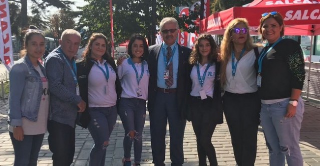 Cumhurbaşkanlığı Bisiklet Turu için İstanbul'a gittiler