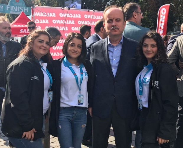 Cumhurbaşkanlığı Bisiklet Turu için İstanbul'a gittiler