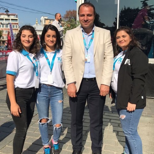 Cumhurbaşkanlığı Bisiklet Turu için İstanbul'a gittiler