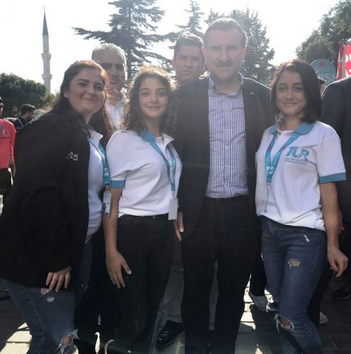 Cumhurbaşkanlığı Bisiklet Turu için İstanbul'a gittiler