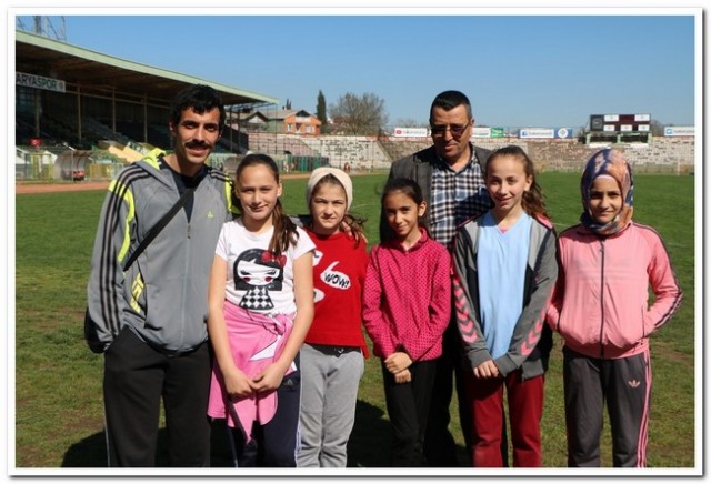 Küçükler Atletizmde  Büyük Heyecan
