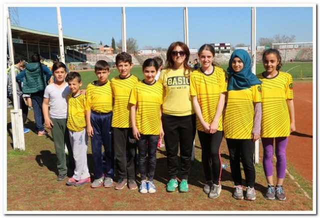 Küçükler Atletizmde  Büyük Heyecan