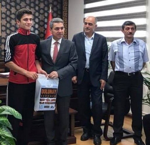 Kazım Karabekir Ortaokulu bisikletçileri ödüllendirildi