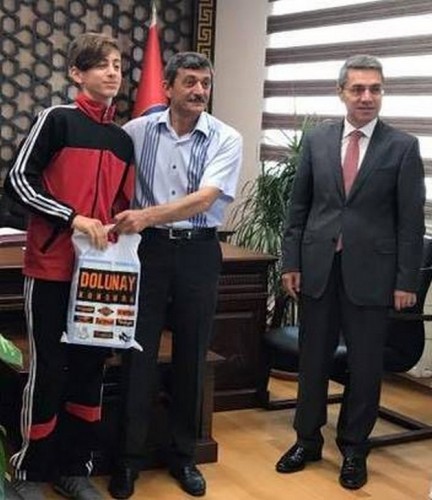 Kazım Karabekir Ortaokulu bisikletçileri ödüllendirildi