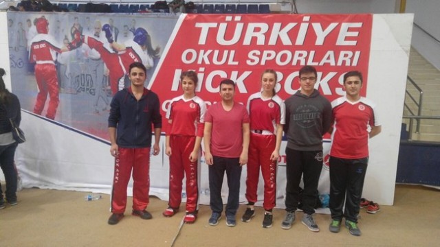 Kickboksçular Kürsüye Çıktı
