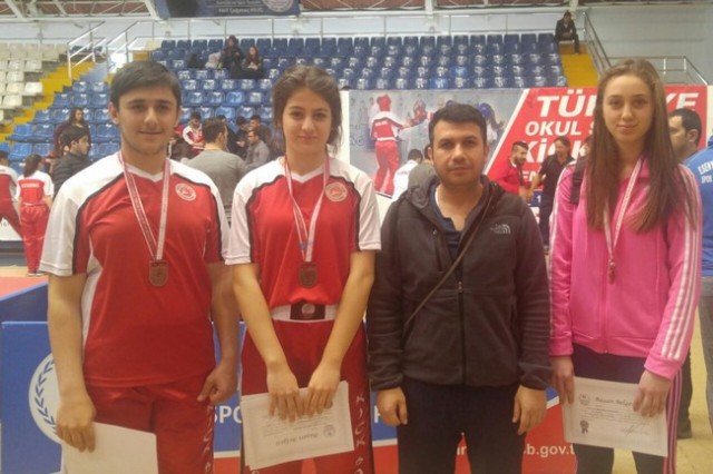 Kickboksçular Kürsüye Çıktı