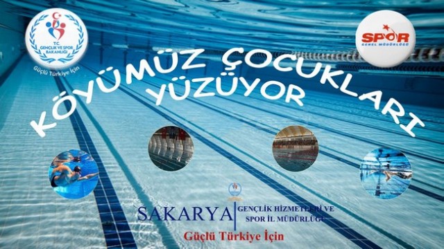 Köyümüz çocukları yüzüyor