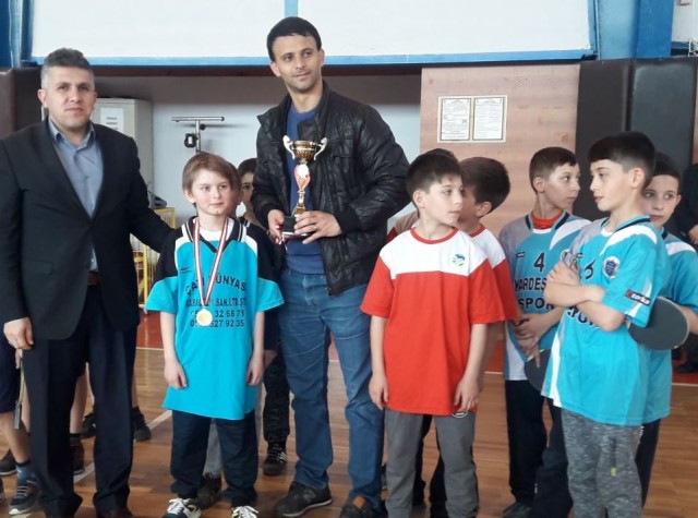 Akyazı'da Masa Tenisi Şampiyonları belli oldu