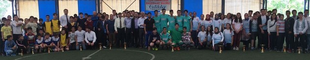 Pamukova'da futsal ve voleybol şampiyonları belli oldu