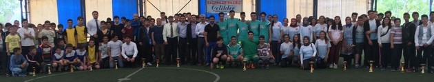 Pamukova'da futsal ve voleybol şampiyonları belli oldu