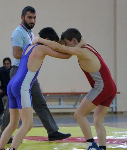 Küçükler Güreş Turnuvası sonaerdi