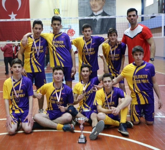 Liseler Voleybola Hendek damgası
