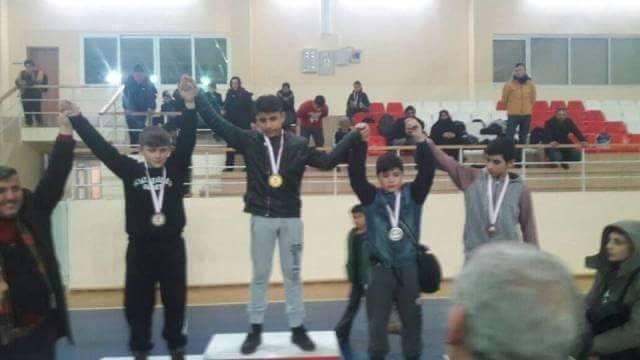 Küçükler Güreş Turnuvası sonaerdi