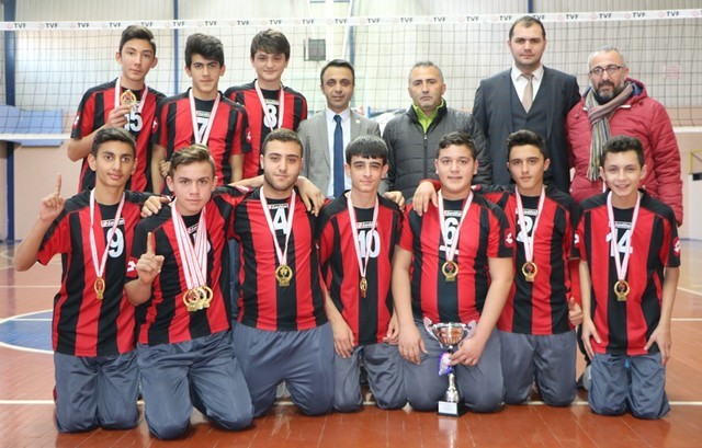 Liseler Voleybola Hendek damgası
