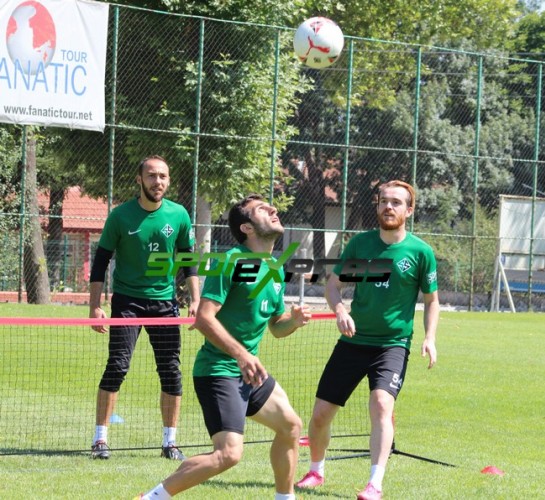 Sakaryaspor Bolu kampından fotoğraflar