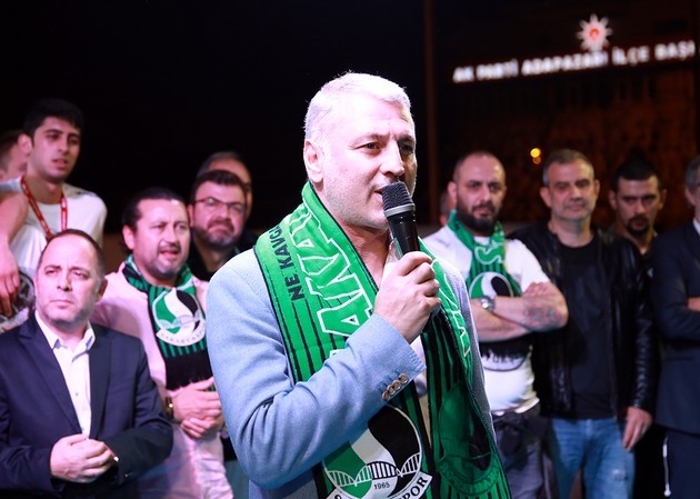 Sakarya Basket Şampiyonluğu Kutladı