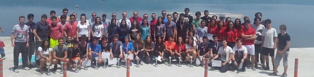 Türkiye Kürek Şampiyonası Sapanca Gölünde yapıldı