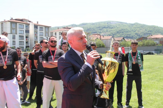 Sapancaspor kupasına kavuştu