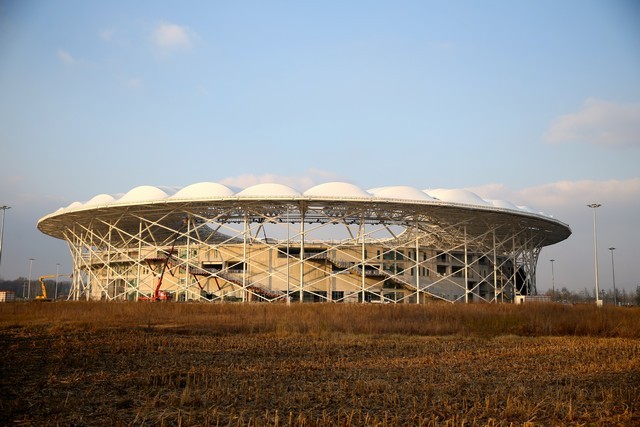 Sakaryaspor'un yeni stadında son durum