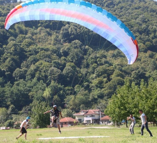 Yamaç Paraşütü  Heyecanı Sona Erdi