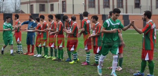 Alaağaçspor şampiyonluğu kutladı