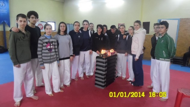 Atılgan Spor'da pastalı kutlama