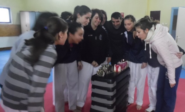 Atılgan Spor'da pastalı kutlama