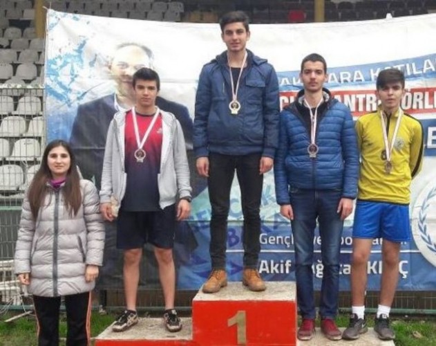 Liseler Atletizm il birinciliği sona erdi