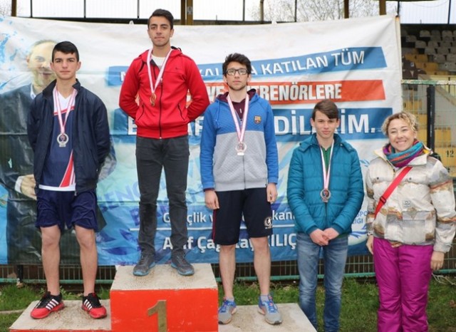 Liseler Atletizm il birinciliği sona erdi