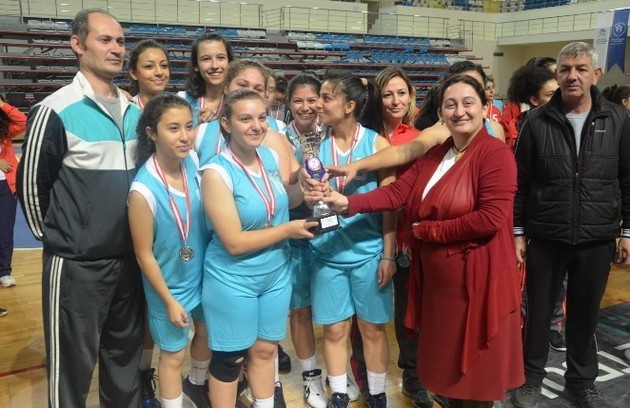 Basketbolda Şampiyonluk Heyecanı Yaşandı