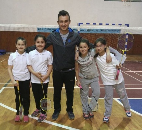 Badmintonda ödüller verildi
