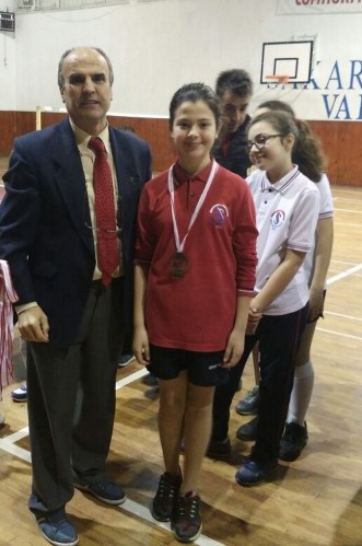 Badmintonda ödüller verildi