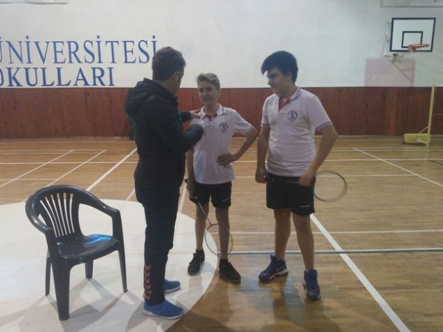 Badmintonda seçmeler yapıldı